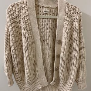Babaa no.18 natural cardigan